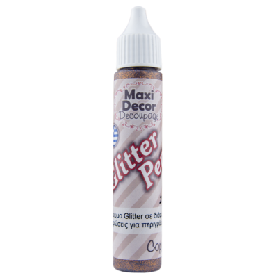 Glitter Pen Maxi Decor 28ml Copper_GP22002056